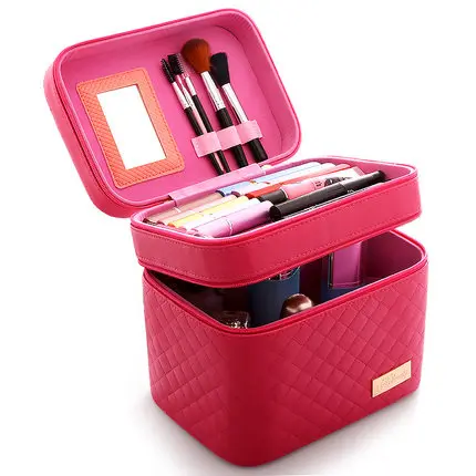 2020 Women Cosmetic Box Designer High Quality Portable Makeup Bag Large Capacity PU Cosmetic Case Women Makeup Dedicated Bag
2020 Women Cosmetic Box Designer High Quality Portable Makeup Bag Large Capacity PU Cosmetic Case Women Makeup Dedicated Bag