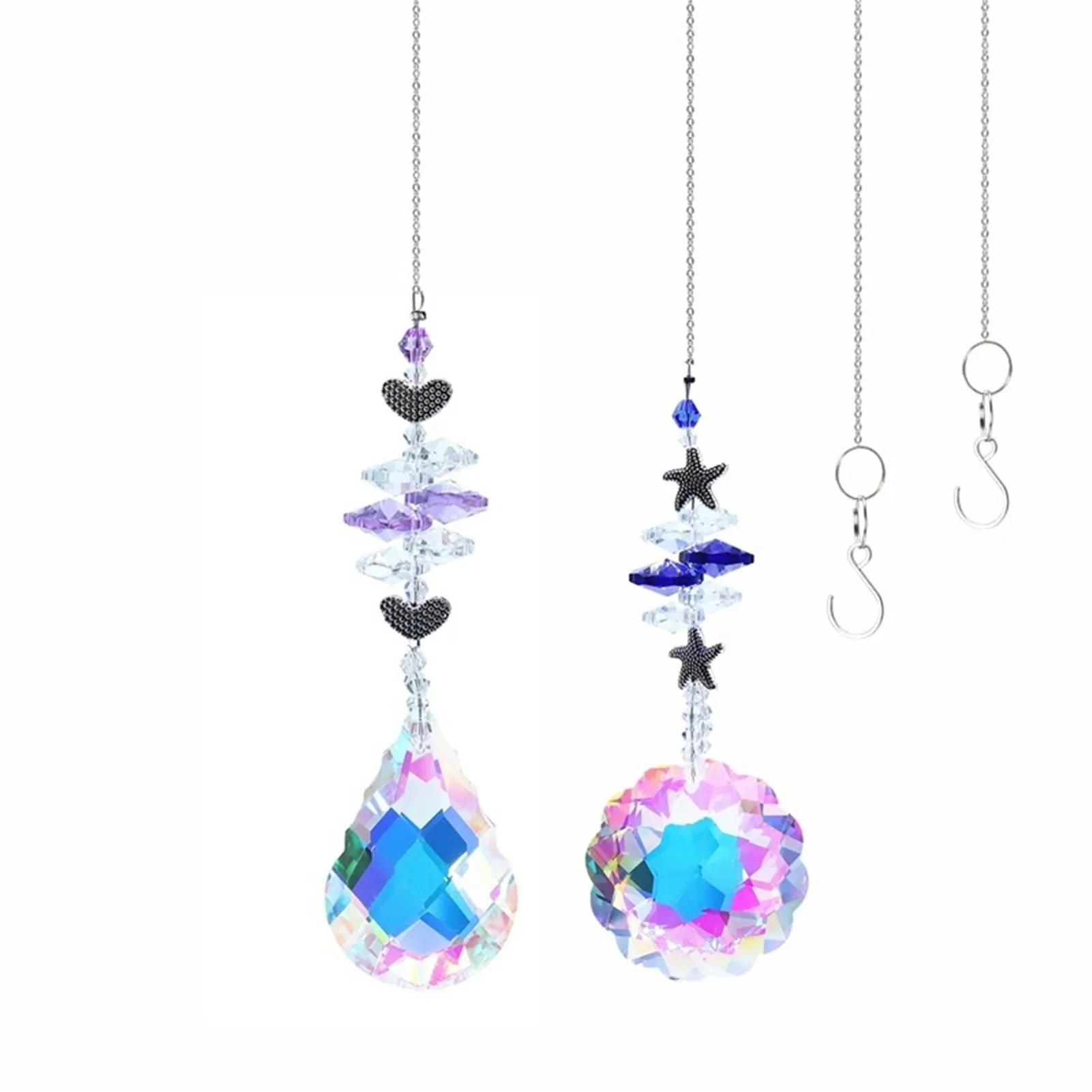 Crystal Hanging Suncatcher Ornaments, Window Wall Tree Hanging Pendant Decoration, Crystal Rainbow Maker Sun Catcher Decor
Crystal Hanging Suncatcher Ornaments, Window Wall Tree Hanging Pendant Decoration, Crystal Rainbow Maker Sun Catcher Decor
