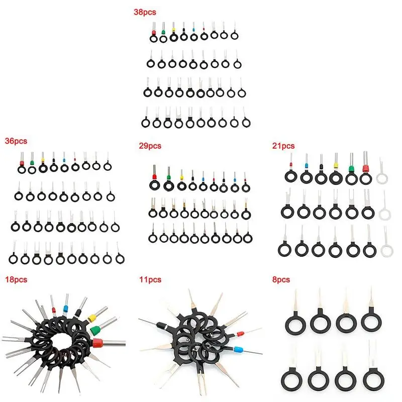Needle Retractor Tool Car Plug Terminal Removal Tool Puller Wire Retractor Hand Remove Needle Tools Pick Repair Kit Pin X2R4
Needle Retractor Tool Car Plug Terminal Removal Tool Puller Wire Retractor Hand Remove Needle Tools Pick Repair Kit Pin X2R4