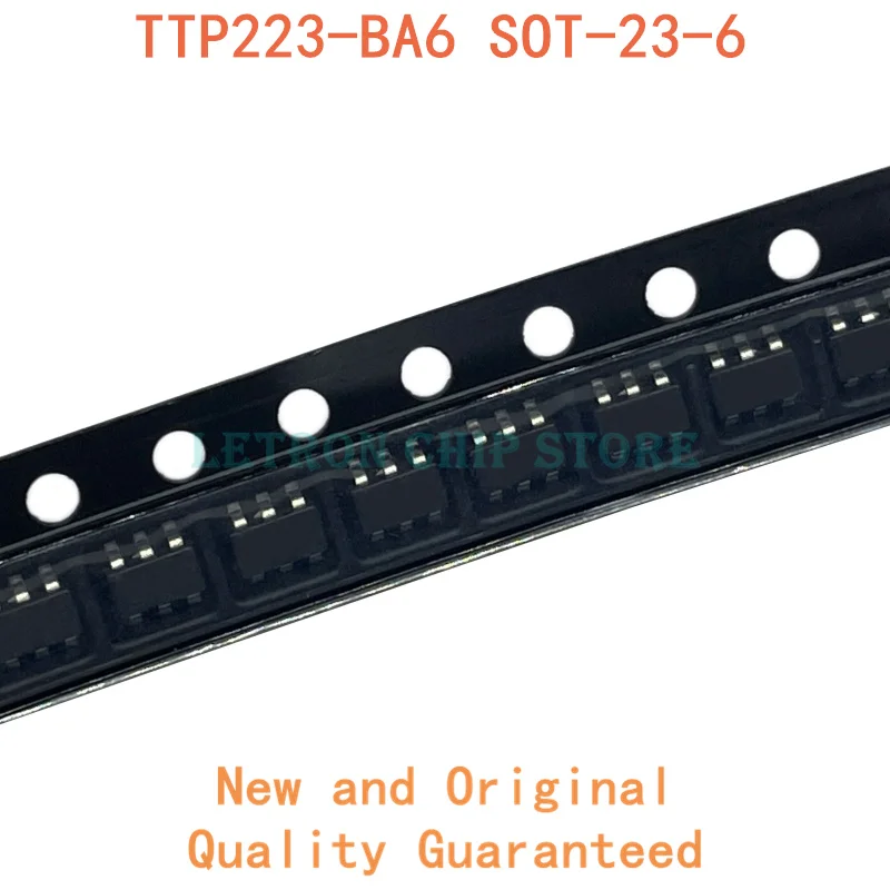 20PCS TTP223-BA6 SOT-23-6 223B SOT23-6 SMD new and original IC Chipset