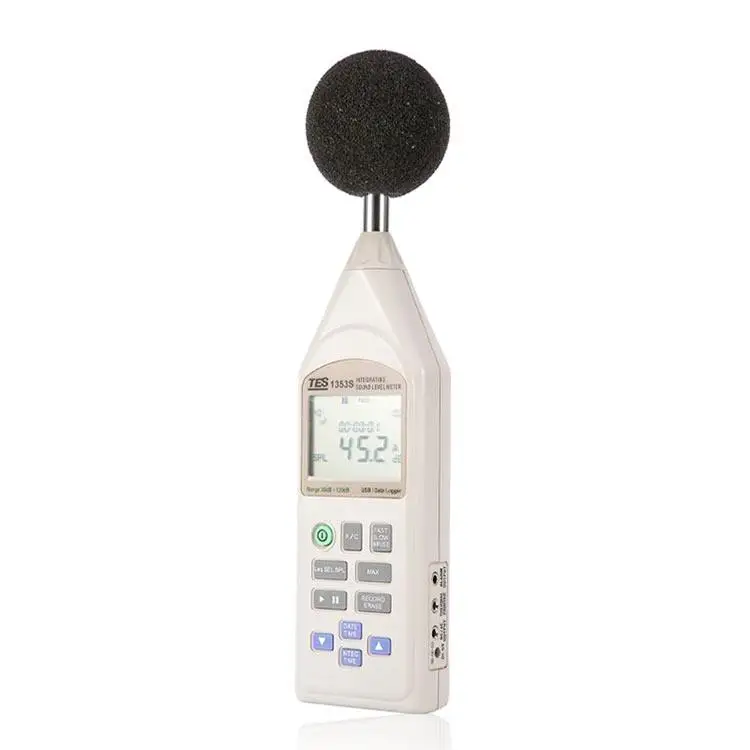 TES-1353S Noise Meter leq sound level meter USB interface 
TES-1353S Noise Meter leq sound level meter USB interface