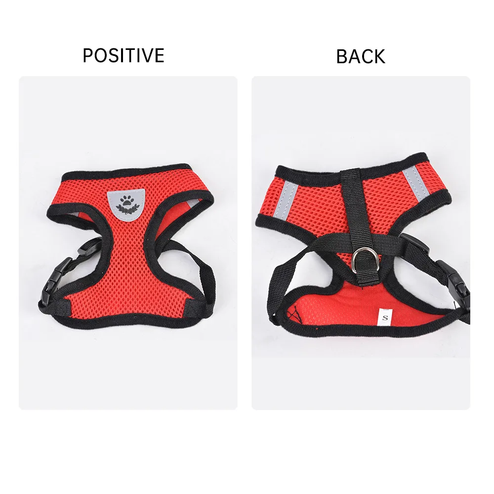 Adjustable Dog Harness Vest Walking Lead Leashs For Small Medium Dog Cat Soft Mesh Chest Strap Harness Pet Training Supplies
Adjustable Dog Harness Vest Walking Lead Leashs For Small Medium Dog Cat Soft Mesh Chest Strap Harness Pet Training Supplies