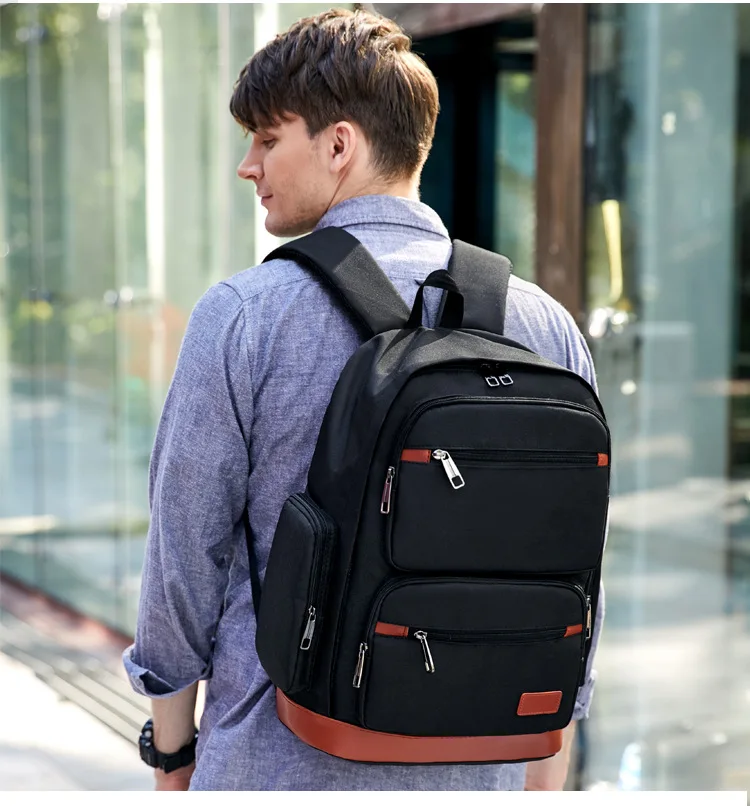 Backpack male business casual backpack customized outdoor student bag female Korean Oxford waterproof backpack
Backpack male business casual backpack customized outdoor student bag female Korean Oxford waterproof backpack