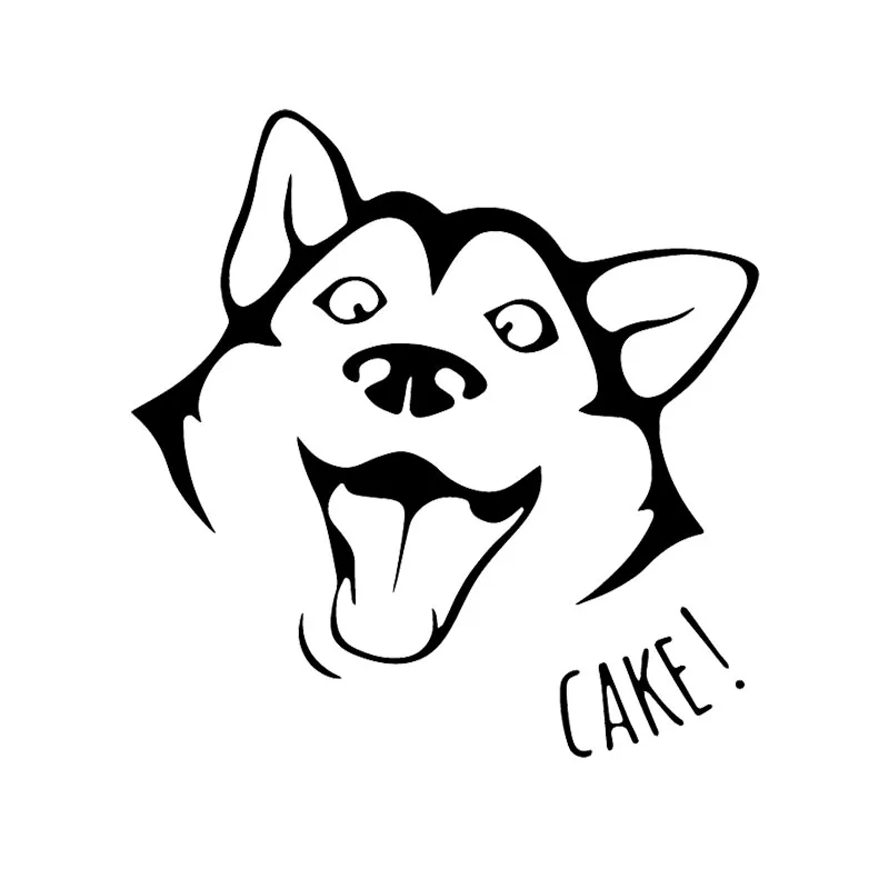 Car Stickers Cartoon PVC Decals Husky Funny Dog Pet Animal Car Stickers Black/silver 14.2x14.7cm
Car Stickers Cartoon PVC Decals Husky Funny Dog Pet Animal Car Stickers Black/silver 14.2x14.7cm