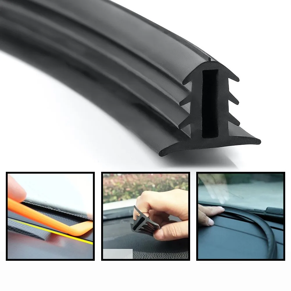 1.6m Rubber Universal T Shape Car Dashboard Insulation Sound Proof Edge Trim Universal Car Center Console Sealing Strip
1.6m Rubber Universal T Shape Car Dashboard Insulation Sound Proof Edge Trim Universal Car Center Console Sealing Strip