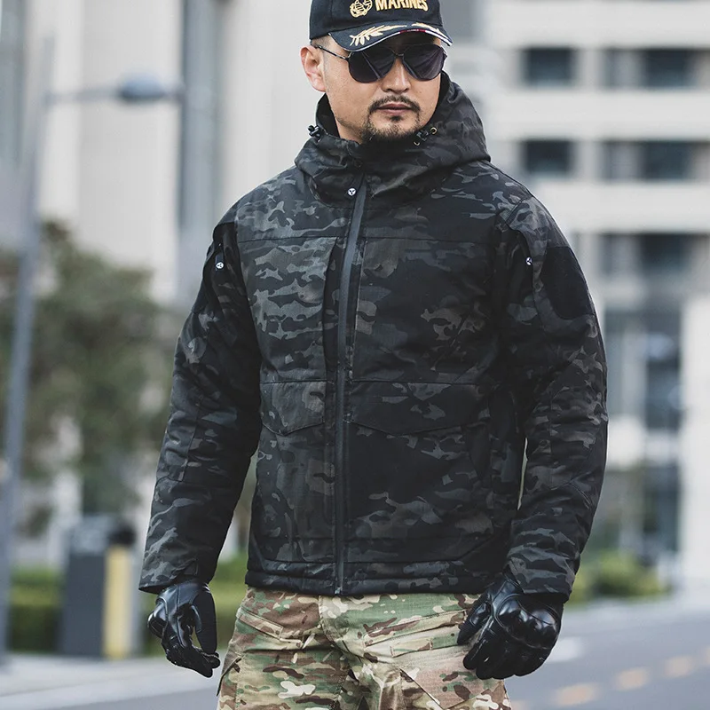 M65 Camouflage Tactical Jacket Cotton Clothes Men Winter Outdoor Waterproof Wear Resistant Warm Hooded Military Windbreaker Coat
M65 Camouflage Tactical Jacket Cotton Clothes Men Winter Outdoor Waterproof Wear Resistant Warm Hooded Military Windbreaker Coat