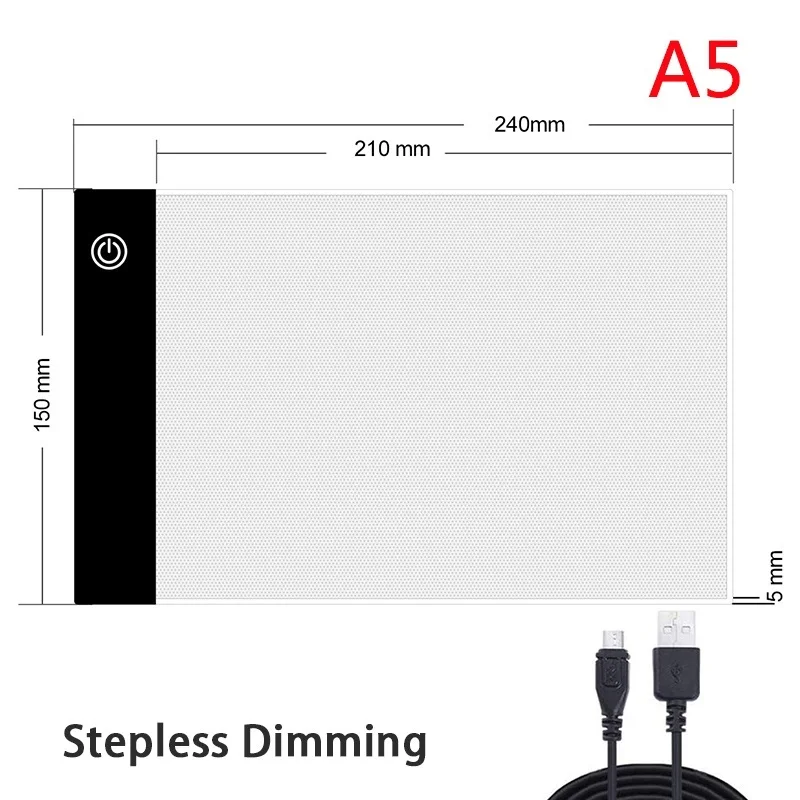 Painting Writing Drawing Tablet Elice LED Light Pad for diamond painting Artcraft Tracing Light Box Copy Board Digital Tablets
Painting Writing Drawing Tablet Elice LED Light Pad for diamond painting Artcraft Tracing Light Box Copy Board Digital Tablets