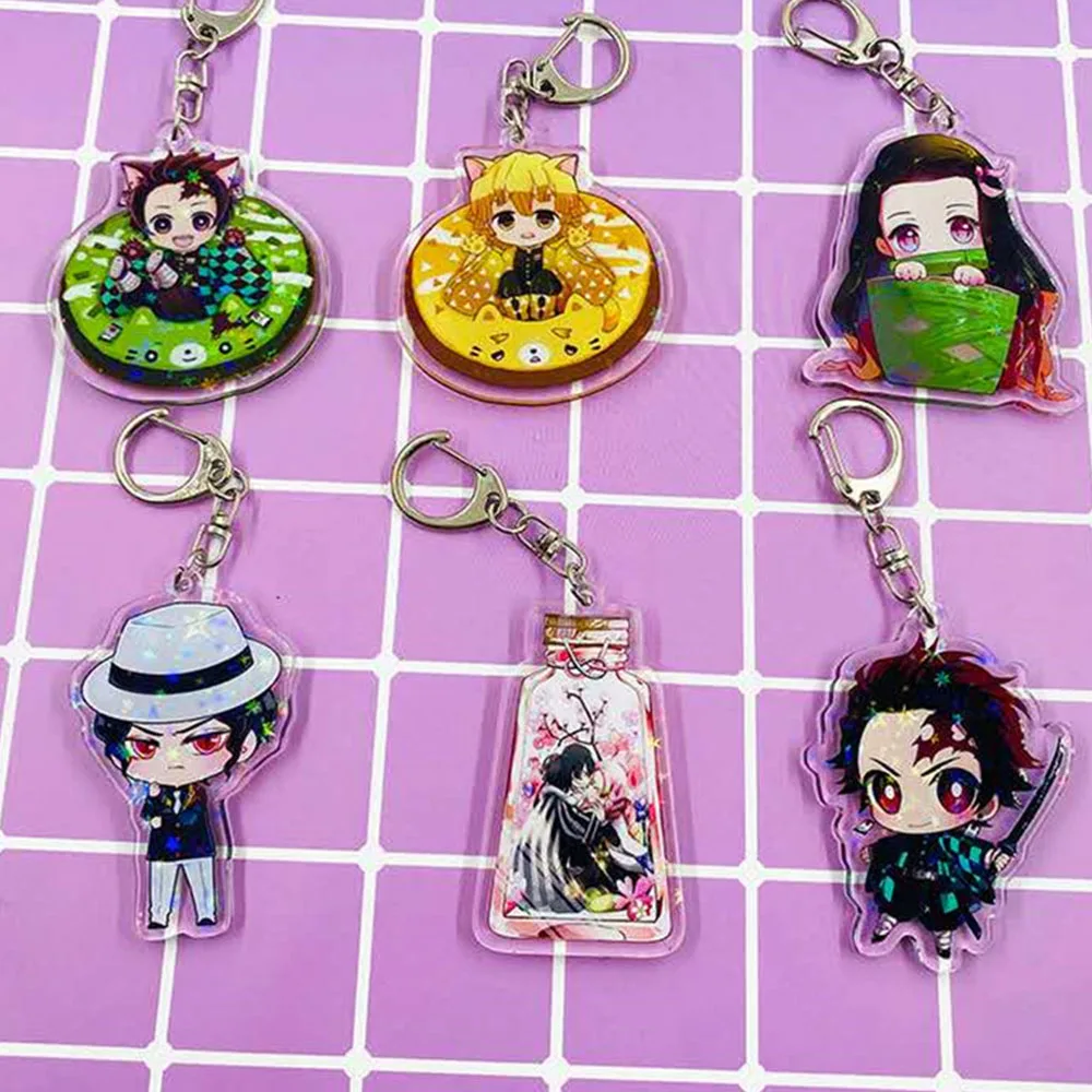 Demon Slayer Keychain For Woman Kimetsu No Yaiba Kamado Key Rings Agatsuma Zenitsu Rengoku Kyoujurou Acrylic Key Holder For Kids
Demon Slayer Keychain For Woman Kimetsu No Yaiba Kamado Key Rings Agatsuma Zenitsu Rengoku Kyoujurou Acrylic Key Holder For Kids