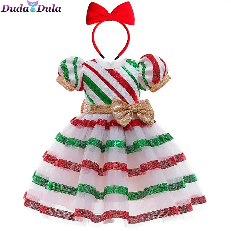 Christmas Dress for Baby Girl Winter Princess Kids Baby Wedding Dress Sequins Party Dress For Girl Kids Clothes New Year Dresses
Christmas Dress for Baby Girl Winter Princess Kids Baby Wedding Dress Sequins Party Dress For Girl Kids Clothes New Year Dresses