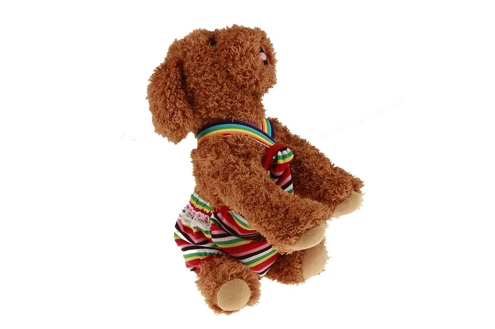 Pet Physiological Pants Striped Female Dog Diapers Pet Physiological Pants Diapers Dog Clothes Dog Sanitary Napkins Panties
Pet Physiological Pants Striped Female Dog Diapers Pet Physiological Pants Diapers Dog Clothes Dog Sanitary Napkins Panties