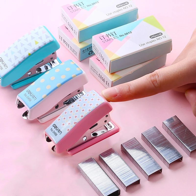 Mini Stapler 24/6 Staples Set School Student Bookbinding Paper Stapler Built-In Staple Remover Office Binder Supplies
Mini Stapler 24/6 Staples Set School Student Bookbinding Paper Stapler Built-In Staple Remover Office Binder Supplies