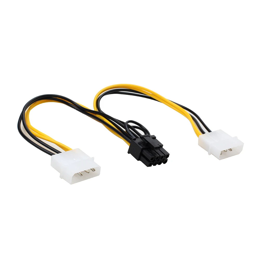 8 Pin/6 + 2P на двойную 4P видеокарту линейный разъем портативный ЦП графический