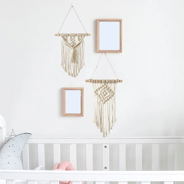 Wall Tapestry Bohemian Chic Macrame Home Hanging Room Decoration Creative Gifts Wall Hanging Tapestry Pendant,2 Pcs
Wall Tapestry Bohemian Chic Macrame Home Hanging Room Decoration Creative Gifts Wall Hanging Tapestry Pendant,2 Pcs