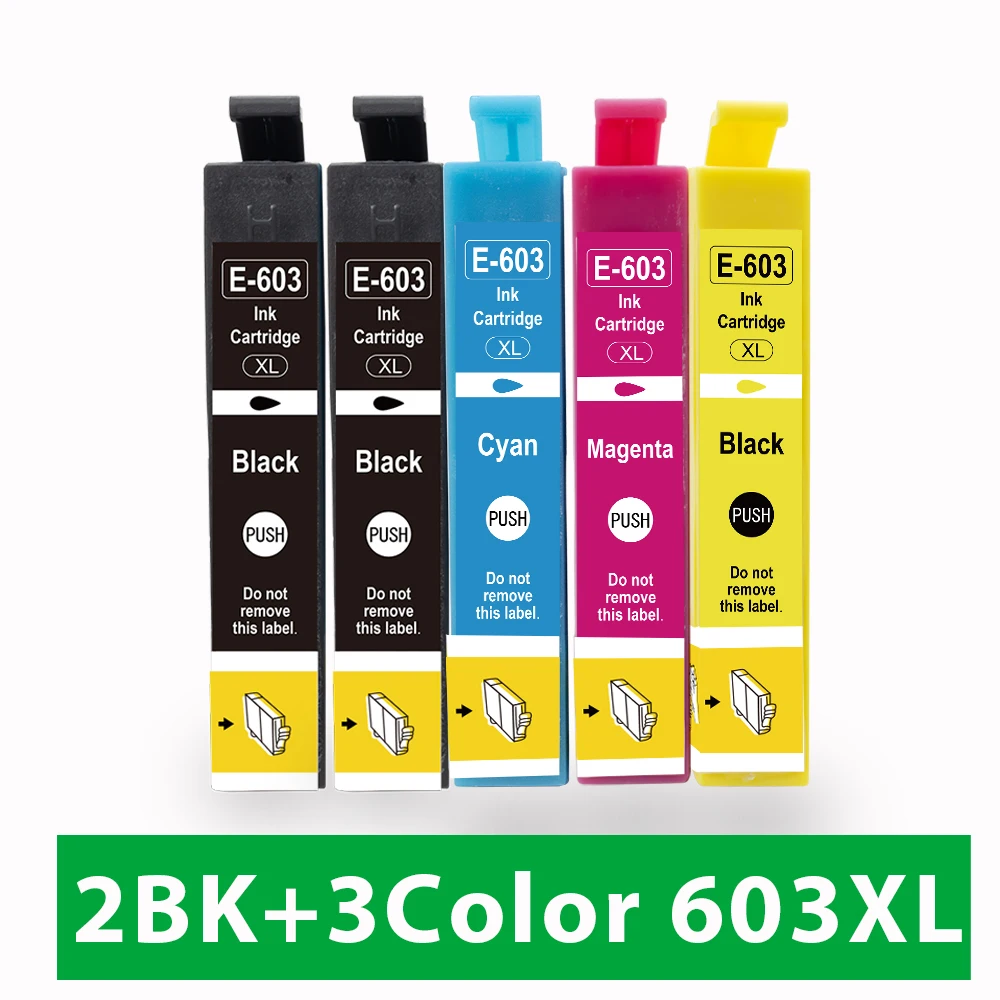 T603XL Compatible Epson 603XL T603XL E-603XL Ink Cartridge for Epson XP-2100 XP-2105 XP-3100 XP-3105 XP-4100 XP-4105 Printer
T603XL Compatible Epson 603XL T603XL E-603XL Ink Cartridge for Epson XP-2100 XP-2105 XP-3100 XP-3105 XP-4100 XP-4105 Printer