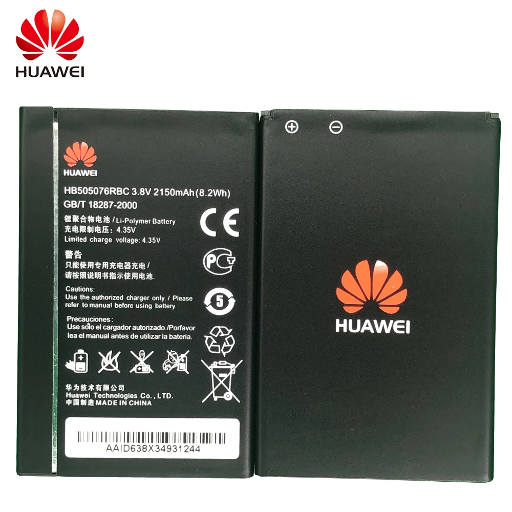 3.8V 2150mAh HB505076RBC For Huawei Y3 2 Y3 II / LUA-L02,LUA-L03,LUA-L13,LUA-L21,LUA-L23,LUA-U02,LUA-U03,LUA-U22,LUA-U23 Battery
3.8V 2150mAh HB505076RBC For Huawei Y3 2 Y3 II / LUA-L02,LUA-L03,LUA-L13,LUA-L21,LUA-L23,LUA-U02,LUA-U03,LUA-U22,LUA-U23 Battery