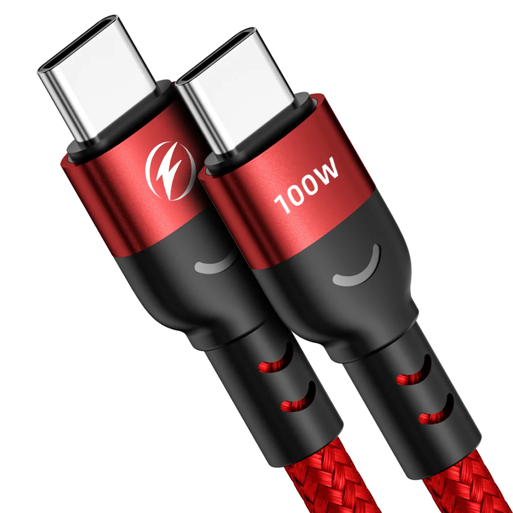 USB C to USB Type C for Samsung S20 PD 100W Cable for MacBook iPad Pro Quick Charge USB-C Fast USB Charge Cord
USB C to USB Type C for Samsung S20 PD 100W Cable for MacBook iPad Pro Quick Charge USB-C Fast USB Charge Cord