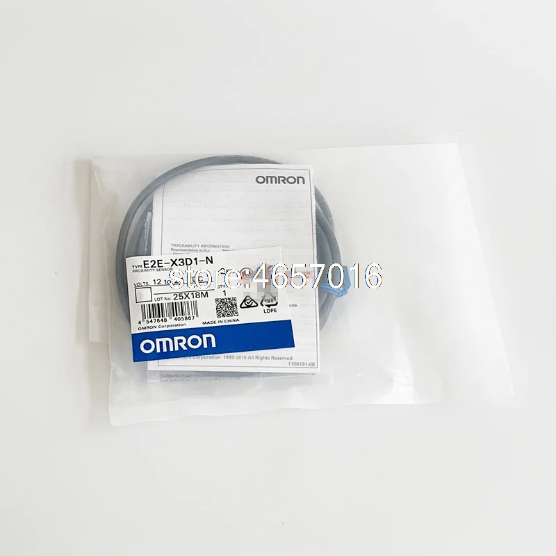 2PCS E2E-X3D1-N-Z Omron Proximity Switch Sensor New High Quality Warranty For One Year
2PCS E2E-X3D1-N-Z Omron Proximity Switch Sensor New High Quality Warranty For One Year
