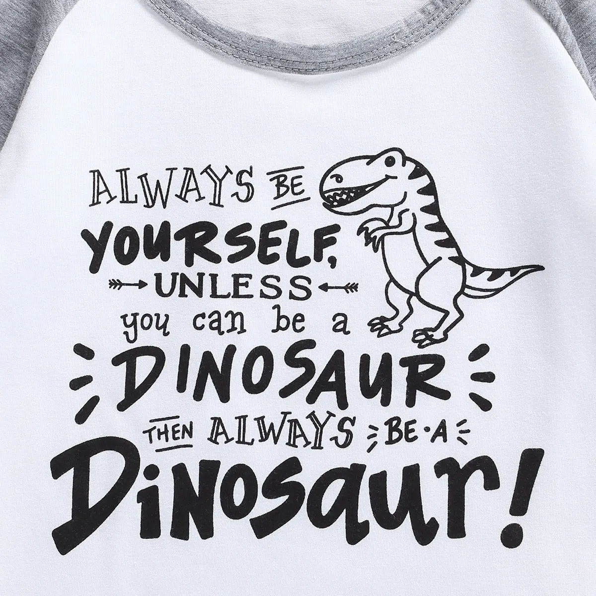 0-3Y Toddler Kids Baby Autumn Suits Round-Neck Long-Sleeve T Shirts Tops Letter Dinosaur Print Pants 2 Pieces Set Baby Clothing
0-3Y Toddler Kids Baby Autumn Suits Round-Neck Long-Sleeve T Shirts Tops Letter Dinosaur Print Pants 2 Pieces Set Baby Clothing