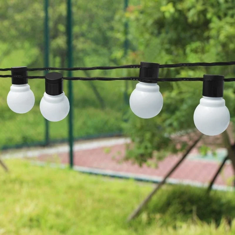 20 LED Patio string light Christmas bulb fairy string light outdoor party garden garland wedding Decorative Outdoor Holiday
20 LED Patio string light Christmas bulb fairy string light outdoor party garden garland wedding Decorative Outdoor Holiday