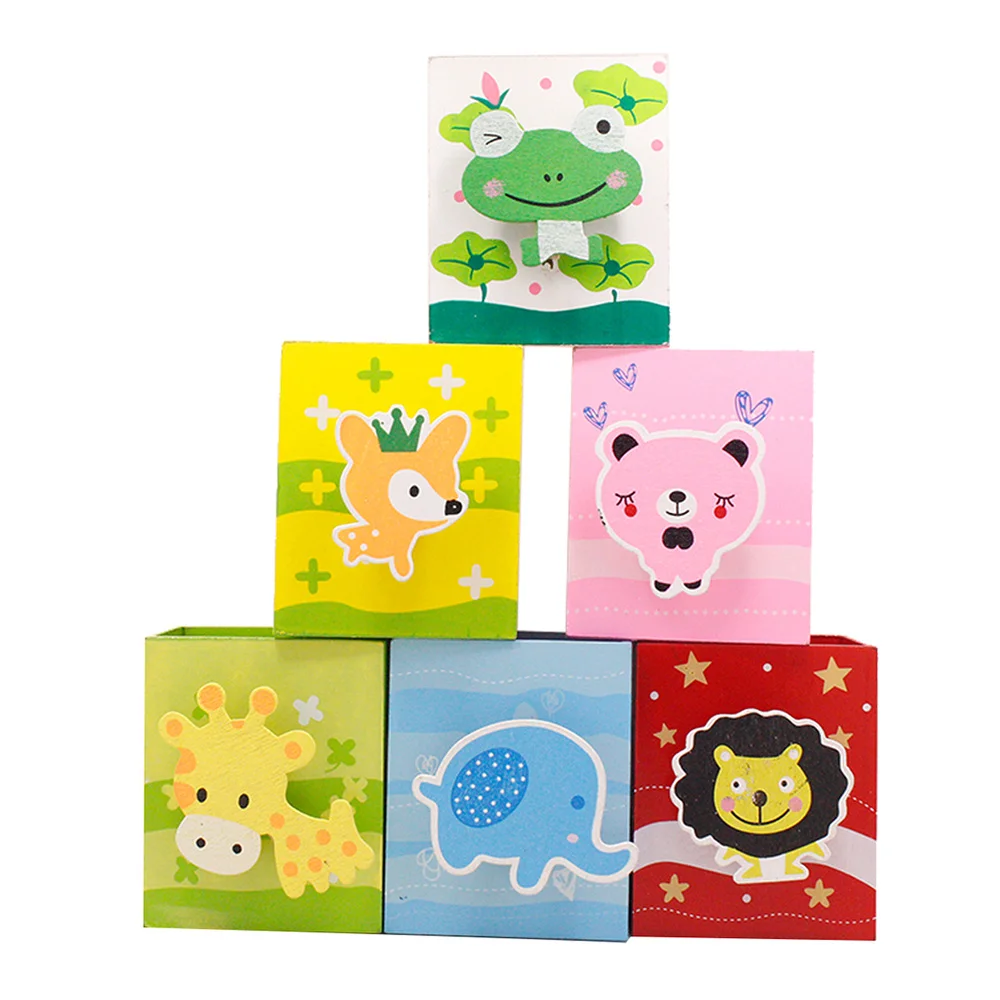 6 Pcs Wooden Pen Holder with Clip Desktop Animal Pattern Pen Pencil Holder Writing Desk Stationery Organizer Makeup Brush Storag
6 Pcs Wooden Pen Holder with Clip Desktop Animal Pattern Pen Pencil Holder Writing Desk Stationery Organizer Makeup Brush Storag