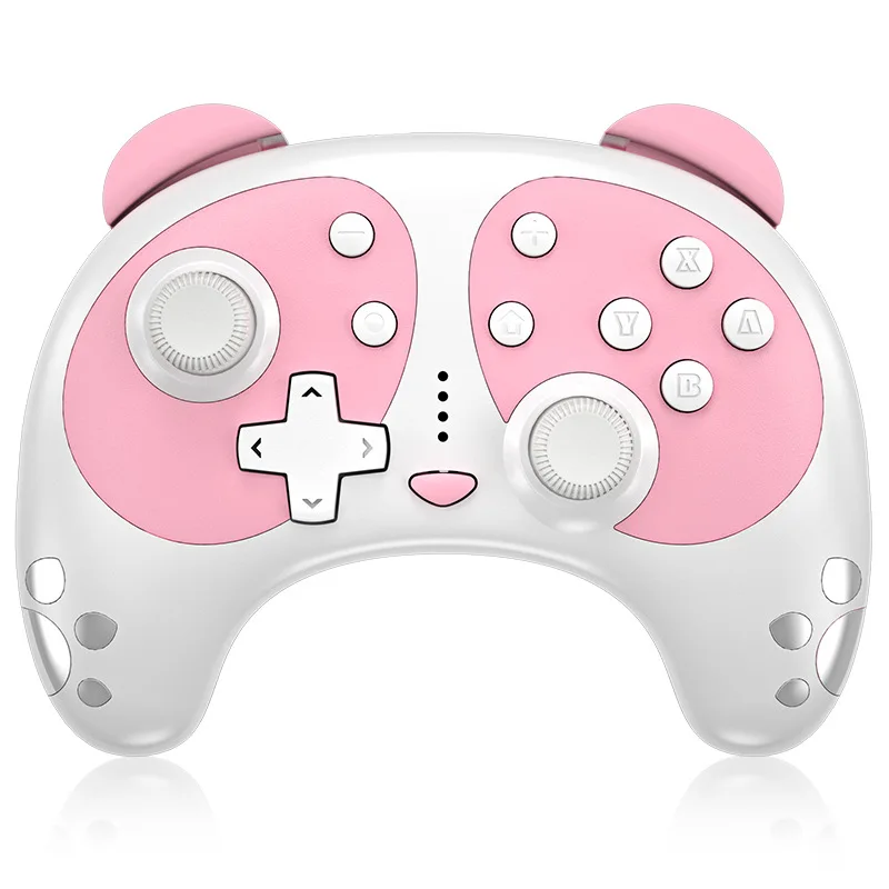 NFC Wireless Bluetooth Girls Pink Panda Gamepad Console Remote Controller Pro Wake Up Gamepads For Nintendo Switch Windows PC
NFC Wireless Bluetooth Girls Pink Panda Gamepad Console Remote Controller Pro Wake Up Gamepads For Nintendo Switch Windows PC