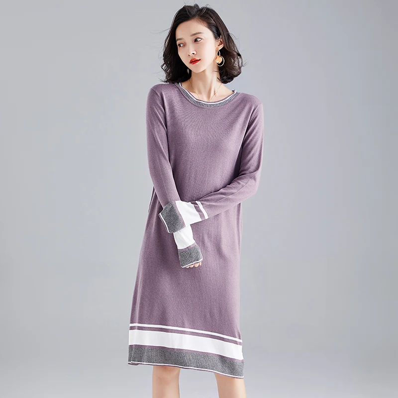 Women spring & autumn wool sweater pullovers elegant ladies slim fit sweater dress free shipping high quality
Women spring & autumn wool sweater pullovers elegant ladies slim fit sweater dress free shipping high quality