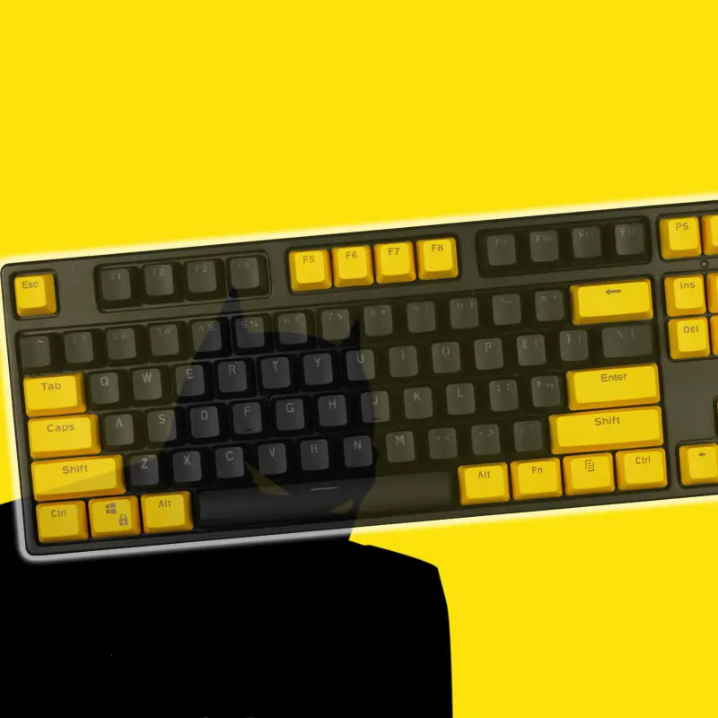 104/87 Key PBT OEM DIY Double Color Backlight Mechanical Keyboard Keycap Universal Column For Ikbc Cherry MX Mechanical Keyboar
104/87 Key PBT OEM DIY Double Color Backlight Mechanical Keyboard Keycap Universal Column For Ikbc Cherry MX Mechanical Keyboar