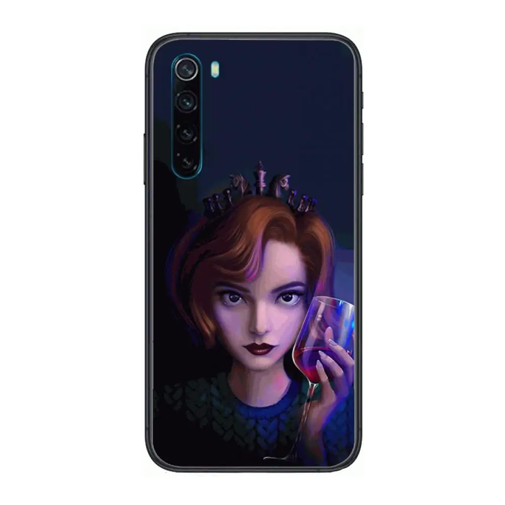 The Queen's Gambit Chess cartoon Phone Case For XiaoMi Redmi Note 9S 8 7 6 5 A Pro T Y1 Anime Black Cover Silicone Back Prett
The Queen's Gambit Chess cartoon Phone Case For XiaoMi Redmi Note 9S 8 7 6 5 A Pro T Y1 Anime Black Cover Silicone Back Prett