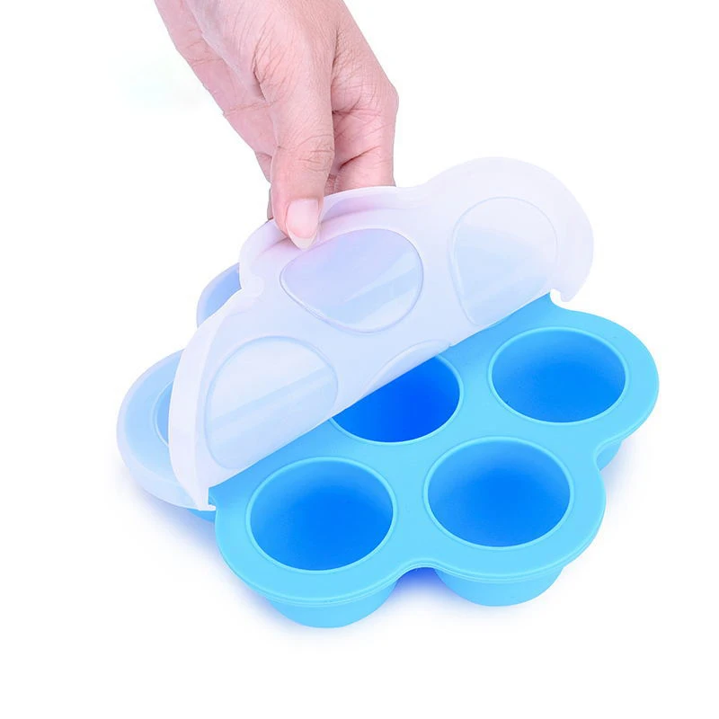 2Pcs Silicone 7-Hole Baby Supplement Food Tray DIY Ice Cream Molds Homemade Snack Container Freezer with Lid Kitchen Accessories
2Pcs Silicone 7-Hole Baby Supplement Food Tray DIY Ice Cream Molds Homemade Snack Container Freezer with Lid Kitchen Accessories