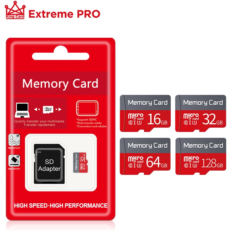 Flash Memory Card 8GB 16GB 32GB 64GB 128GB 256GB 512GB cartao de memoria Micro mini TF/SD Card Class 10 for Smartphone Adapter
Flash Memory Card 8GB 16GB 32GB 64GB 128GB 256GB 512GB cartao de memoria Micro mini TF/SD Card Class 10 for Smartphone Adapter