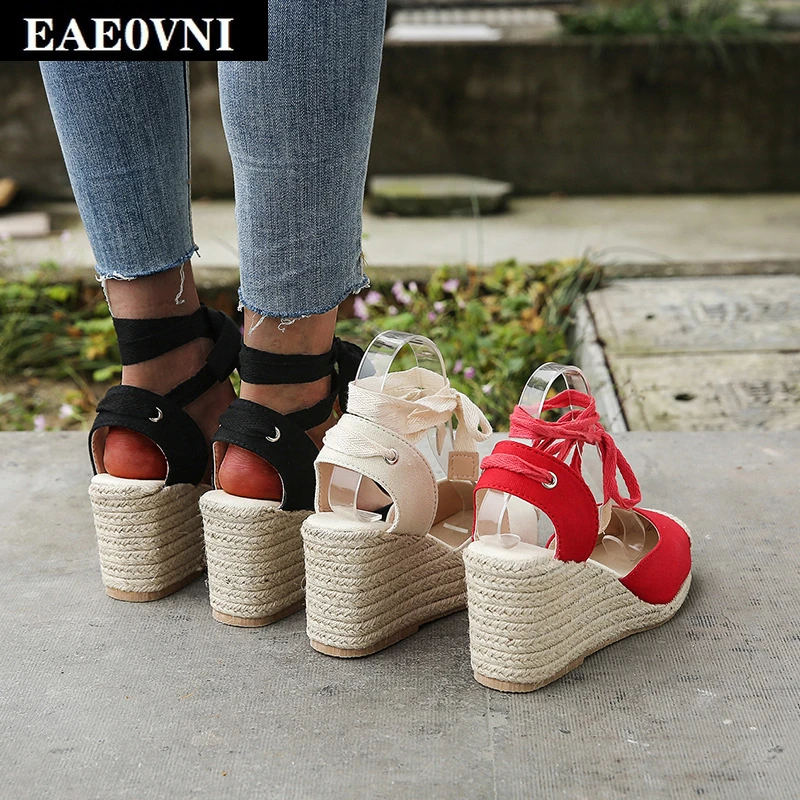 2021 Summer New Cloth Wedgesand Women's Sandal Fashion Wrap Head Lace Outdoor Casual Women's Sandal Party Women's Sandal Beach
2021 Summer New Cloth Wedgesand Women's Sandal Fashion Wrap Head Lace Outdoor Casual Women's Sandal Party Women's Sandal Beach