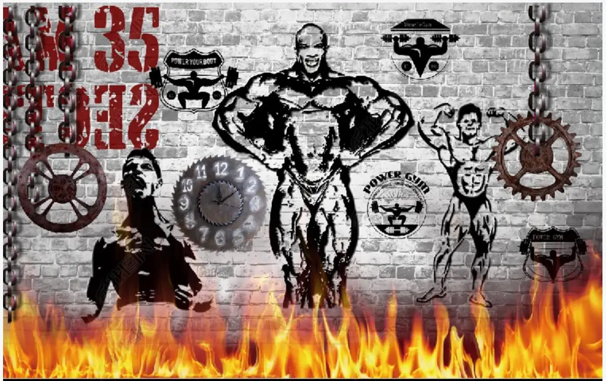 Custom photo wallpaper for walls 3d mural Gym retro tooling TV background wall decoration painting
Custom photo wallpaper for walls 3d mural Gym retro tooling TV background wall decoration painting