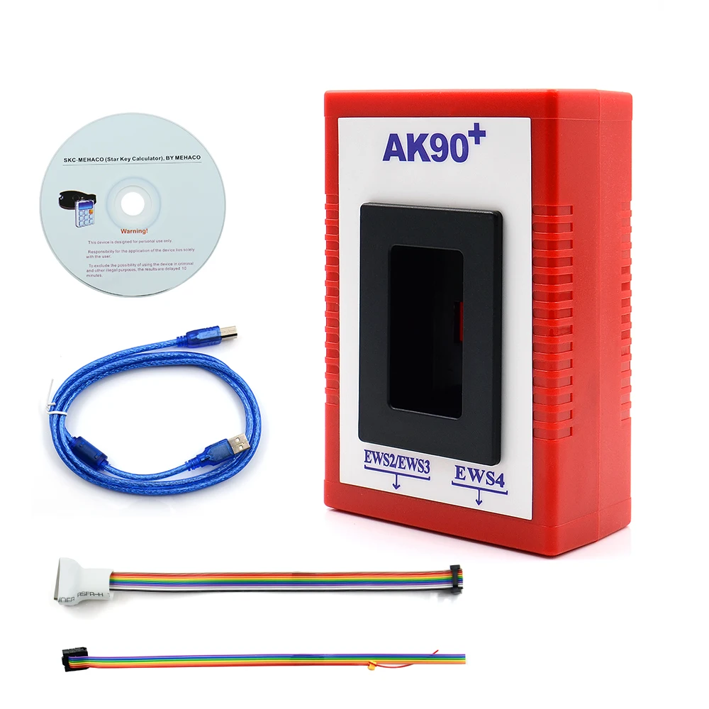 

Newest AK90+ V3.19 AK90 Plus OBD2 Car Key Programmer CAS/EWS Key Code Reader Chip from 1995-2009 Year Auto Key Programming Tool