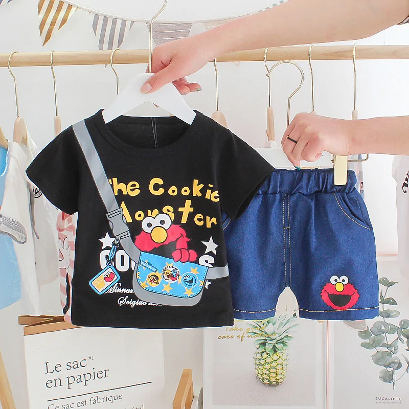 New Summer Baby Clothes Suit Children Fashion Boys Girls Cartoon T-Shirt Shorts 2Pcs/set Toddler Casual Clothing Kids Tracksuits
New Summer Baby Clothes Suit Children Fashion Boys Girls Cartoon T-Shirt Shorts 2Pcs/set Toddler Casual Clothing Kids Tracksuits