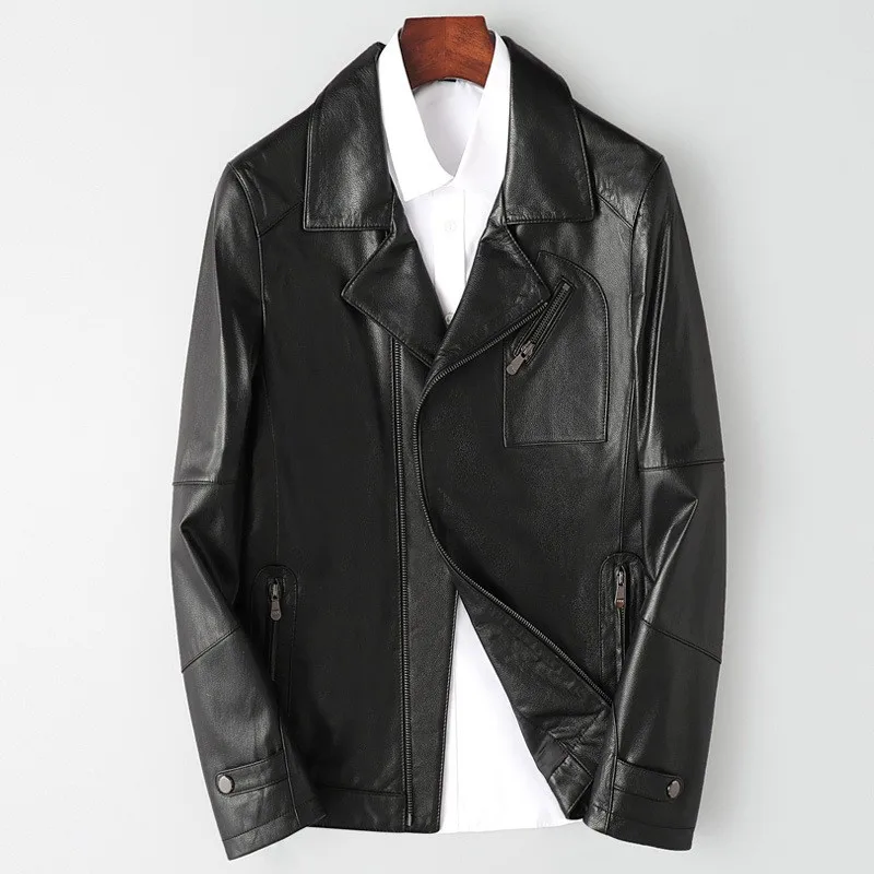 Leather Brand Genuine Cowhide Jacket Men Vintage Designer Business Zipper Short Coat Street Slim Fit Biker Jacket Oversize 5XL
Leather Brand Genuine Cowhide Jacket Men Vintage Designer Business Zipper Short Coat Street Slim Fit Biker Jacket Oversize 5XL