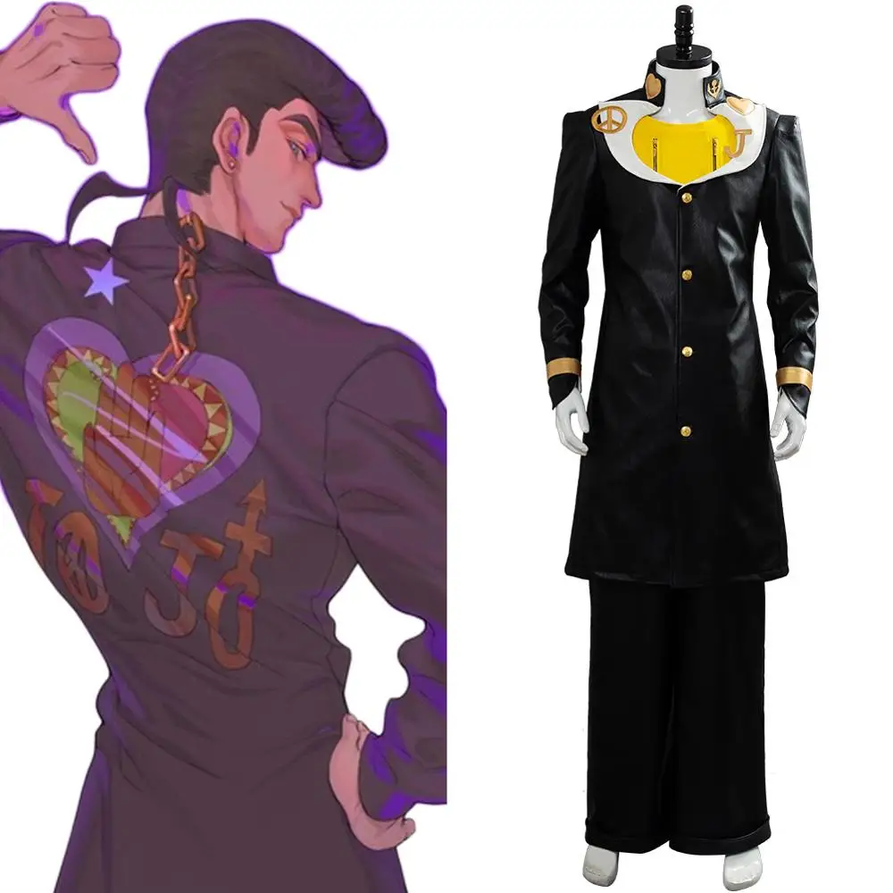JoJo's Bizarre Adventure Cosplay Higashikata Josuke Cosplay Costume Suit Outfit Uniform Halloween Costumes Tailor Made
JoJo's Bizarre Adventure Cosplay Higashikata Josuke Cosplay Costume Suit Outfit Uniform Halloween Costumes Tailor Made
