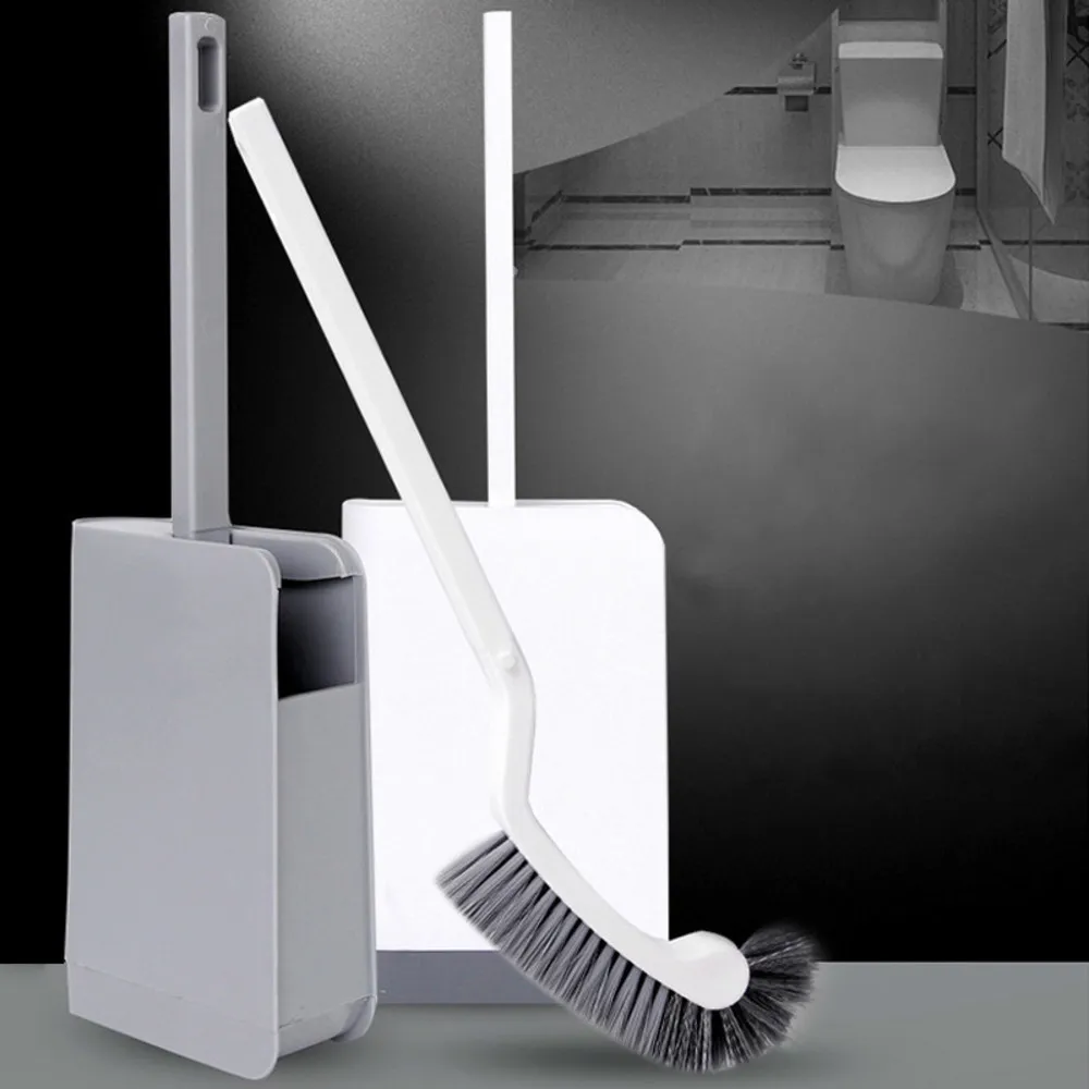 Эффективный держатель для унитаза, тонкая компактная щетка для ванной комнаты, щетка для туалета, прочная Глубокая очистка, аксессуары для ... 
Эффективный держатель для унитаза, тонкая компактная щетка для ванной комнаты, щетка для туалета, прочная Глубокая очистка, аксессуары для ...