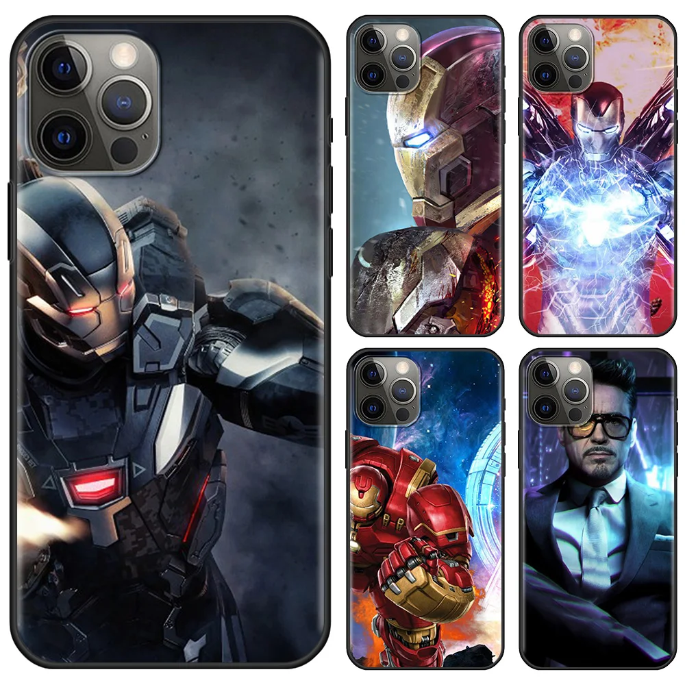 Чехол для телефона iPhone 12 13 11 Pro Max XS XR X Mini 8 7 6s 6 Plus SE 2020 5 строительный чехол Старк