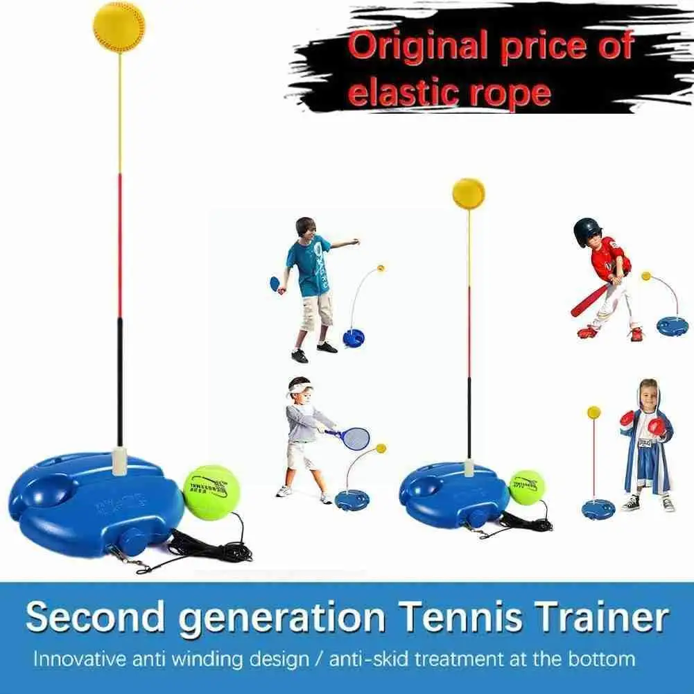 Tennis training device single child adult swing dynamic device with self-learning multi-function rope training pra tennis d A2X0 
Tennis training device single child adult swing dynamic device with self-learning multi-function rope training pra tennis d A2X0