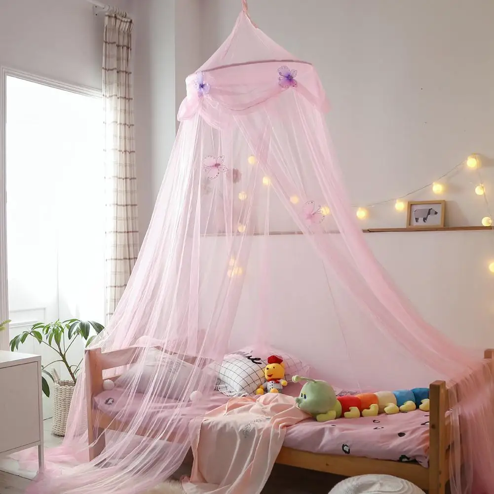 Dream Butterfly Princess Soft Tulle Mosquito Net Children's Crib Mosquito Repellent Dome Canopy Hanging Mosquito Net Tent
Dream Butterfly Princess Soft Tulle Mosquito Net Children's Crib Mosquito Repellent Dome Canopy Hanging Mosquito Net Tent