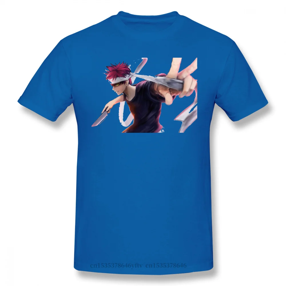 2021 Leisure Fashion 100% cotton T-shirt Men Food Wars Shokugeki No Soma Erina Totsuki Anime s Funny Tops Cool Pure Harajuku
2021 Leisure Fashion 100% cotton T-shirt Men Food Wars Shokugeki No Soma Erina Totsuki Anime s Funny Tops Cool Pure Harajuku