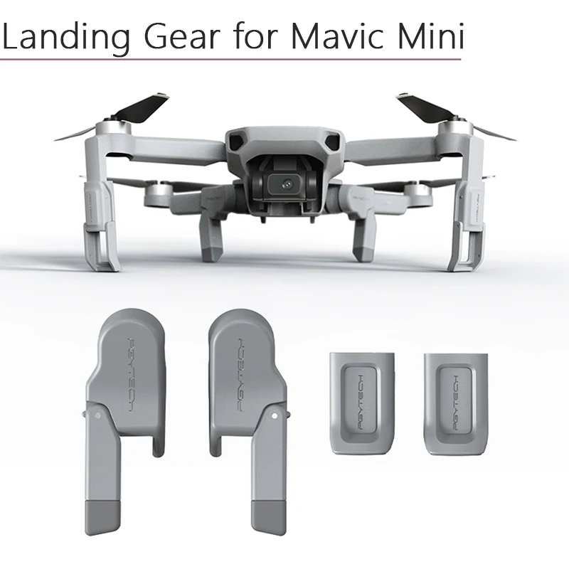 Adjustable Shock-absorb Landing Gear Extended Legs Heightened Support Protector Extensions for DJI Mavic Mini Drone Accessories
Adjustable Shock-absorb Landing Gear Extended Legs Heightened Support Protector Extensions for DJI Mavic Mini Drone Accessories