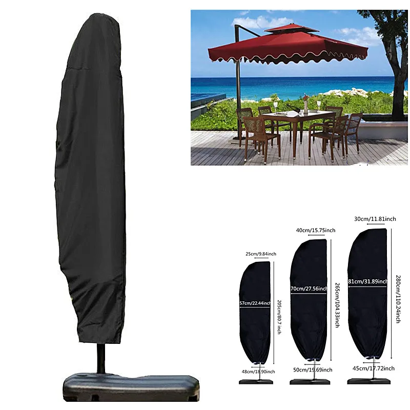 Outdoor Umbrella Cover Cloth Waterproof Oxford Sunshade Umbrella Cover Garden Weatherproof Patio Cantilever Parasol Rain Cover
Outdoor Umbrella Cover Cloth Waterproof Oxford Sunshade Umbrella Cover Garden Weatherproof Patio Cantilever Parasol Rain Cover