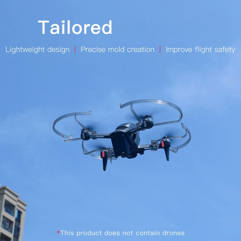 Propeller Guard for FPV Drone, Anti-collision Safety Blade Protector, Exqusite Workmanship Props Guards
Propeller Guard for FPV Drone, Anti-collision Safety Blade Protector, Exqusite Workmanship Props Guards