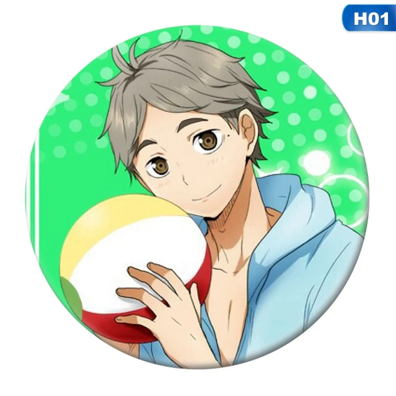 Volleyball Junior And Wind Badge Day Xiangyang Anime Badge 58mm Two Yuan Anime Periphery Gift Poster Costumes Badge
Volleyball Junior And Wind Badge Day Xiangyang Anime Badge 58mm Two Yuan Anime Periphery Gift Poster Costumes Badge