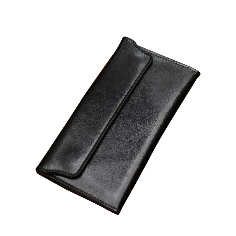 2020 new European and American big brand long wallet female leather buckle simple business leather thin wallet card trend
2020 new European and American big brand long wallet female leather buckle simple business leather thin wallet card trend