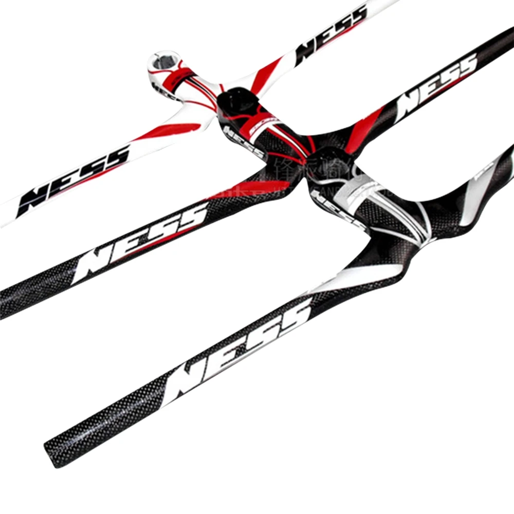NESS Carbon Fibre Bicycle MTB Flat Handlebar Integrated Handlebar With Stem One-shaped Handlebar Mountain Bikes Parts
NESS Carbon Fibre Bicycle MTB Flat Handlebar Integrated Handlebar With Stem One-shaped Handlebar Mountain Bikes Parts