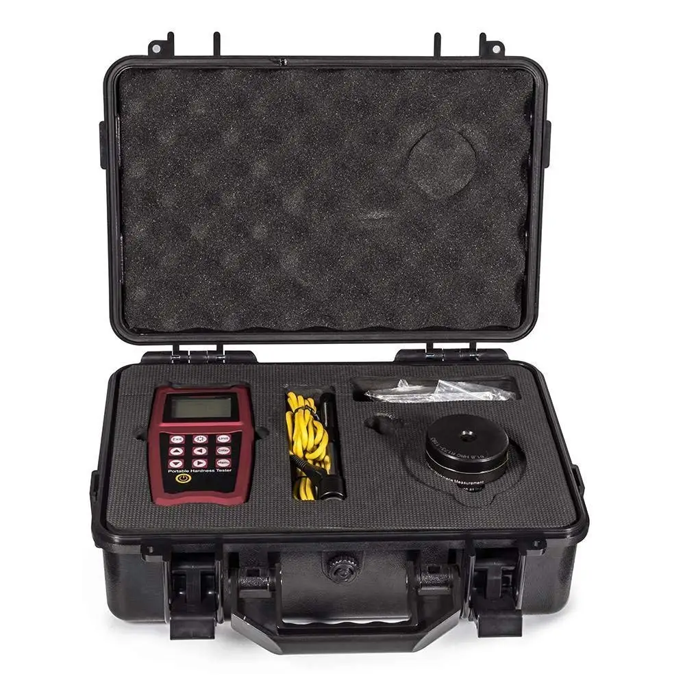 Portable LCD Screen Hardness Tester with Standard D Probe Digital Hardness Testing Gauge with 6 Hardness Units
Portable LCD Screen Hardness Tester with Standard D Probe Digital Hardness Testing Gauge with 6 Hardness Units