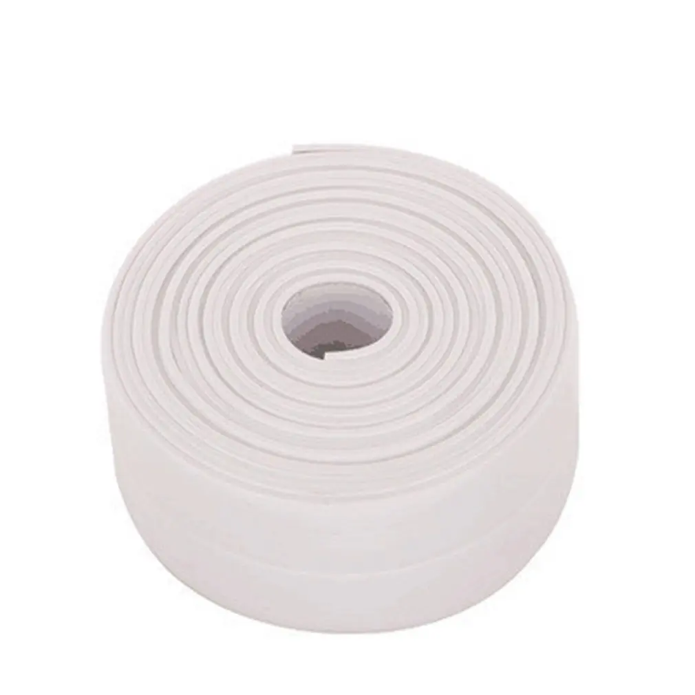Sealing Strip Tape White PVC Self Adhesive Waterproof Bathroom Shower Sink Bath Wall Sticker For Bathroom Kitchen
Sealing Strip Tape White PVC Self Adhesive Waterproof Bathroom Shower Sink Bath Wall Sticker For Bathroom Kitchen