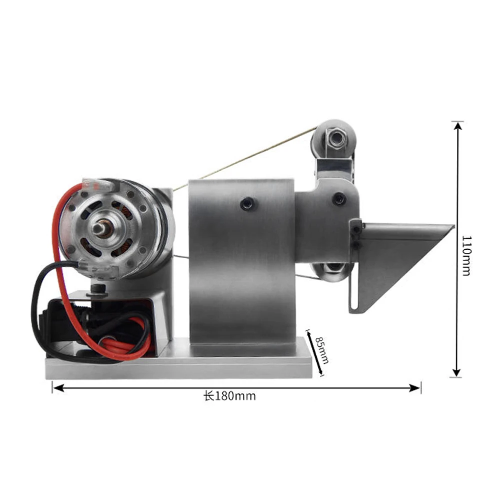 Table Sand Belt Machine Double Adjusting Belt Wheel DIY Sand Belt Machine Stainless Steel Aluminum Metal Utility Grinding Tool
Table Sand Belt Machine Double Adjusting Belt Wheel DIY Sand Belt Machine Stainless Steel Aluminum Metal Utility Grinding Tool